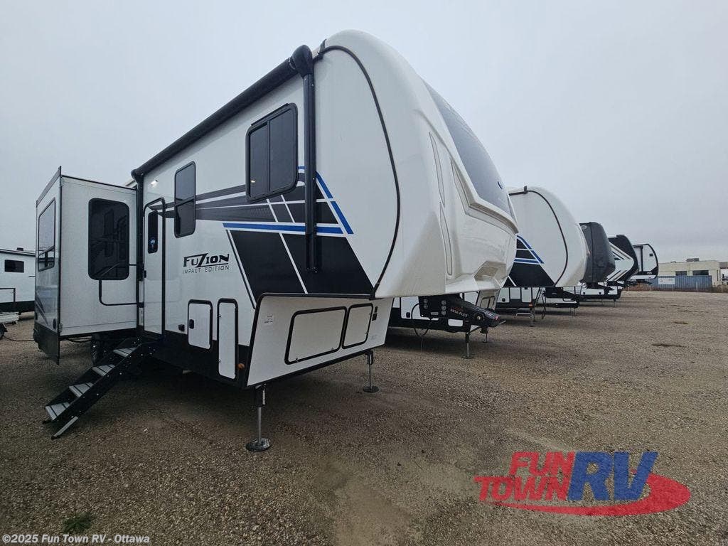 2025 Fuzion Impact Edition 367 by Keystone from Fun Town RV - Ottawa in Ottawa, Kansas