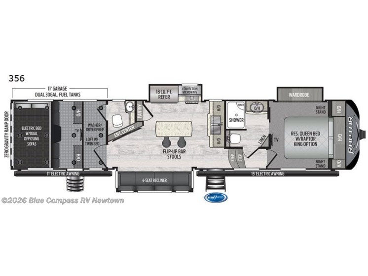 2020 Keystone Raptor 356 RV for Sale in Newtown, CT 06470 | UT960443 ...