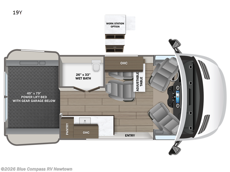 2026 Entegra Coach Launch 19Y - New Class B For Sale by Blue Compass RV Newtown in Newtown, Connecticut