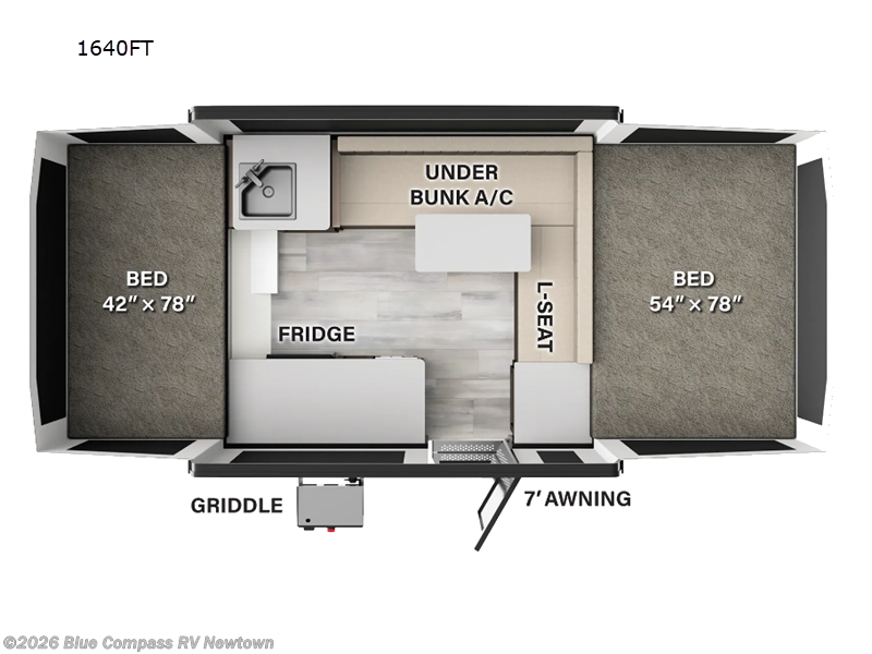 2026 Forest River Rockwood Freedom Series 1640FT - New Popup For Sale by Blue Compass RV Newtown in Newtown, Connecticut