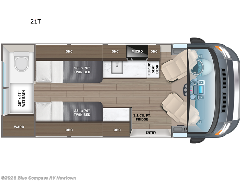 2026 Entegra Coach Expanse 21T - New Class B For Sale by Blue Compass RV Newtown in Newtown, Connecticut