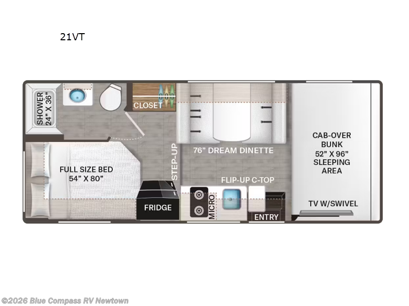 2026 Thor Motor Coach Geneva 21VT - New Class C For Sale by Blue Compass RV Newtown in Newtown, Connecticut
