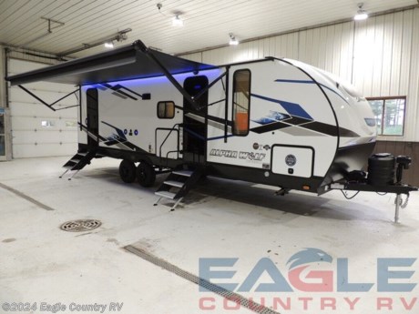 Options Include: 50Amp Service with 2nd AC Prep, and Rear Travel Rack. This Unit is In Stock and Ready to Camp! Financing and Home Delivery are Available. Call for Details!&lt;br&gt; &lt;br&gt; &lt;h3&gt;2024 Forest River Alpha Wolf 26DBH-L&lt;/h3&gt;&lt;p&gt;For over 20 years, the Cherokee division of Forest River has produced quality products and has endured to become one of the RV industry&amp;#8217;s most widely respected and purchased towable products. The Cherokee Alpha Wolf offers the best mix floor plan diversity and top shelf amenities while at the same time creating a tougher, lighter, better insulated shell. Alpha Wolf is the next evolution in Cherokee&#39;s renowned quality, floor plan functionality and outstandingly affordable value proposition. Plainly speaking, we give you more for your hard earned dollar!&lt;/p&gt;&lt;p&gt;Cherokee&amp;#8217;s Alpha Wolf team is an incubator where new ideas thrive and flourish as we strive to adapt to the ever-changing RV market and consumer quality demands. We are innovators, entrepreneurs, creators, designers, and visionaries working together for one common goal&amp;#8230;happy campers! Our commitment goes beyond the manufacturing process as we invest in creating exceptional life moments of laughter and joy for our customers.&lt;/p&gt;&lt;p&gt;Our most popular multi-sleeper and family fun coach! Interior highlights include an oversized u-dinette seating surface for all the kids, dual pots and pans drawers, oversized double bunk beds, stylish flip sofa for additional seating/sleeping, master bedroom with dual access and a farm style sink. Some exterior refinements include an oversized 20&amp;#8217; exterior awning, dual entry, and a deluxe outside kitchen for the camp chef!&lt;/p&gt;&lt;p&gt;&lt;strong&gt;Features may include:&lt;/strong&gt;&lt;/p&gt;&lt;ul&gt;&lt;li&gt;LED Interior Lighting Package&lt;/li&gt;&lt;/ul&gt;&lt;ul&gt;&lt;li&gt;Deluxe Bedding Package&lt;/li&gt;&lt;/ul&gt;&lt;ul&gt;&lt;li&gt;Individual Reading Lights at Bed&lt;/li&gt;&lt;/ul&gt;&lt;ul&gt;&lt;li&gt;Full Under Bed Storage with Strut Lift Assist&lt;/li&gt;&lt;/ul&gt;&lt;ul&gt;&lt;li&gt;Pleated Shades in Bedroom and Bunkroom&lt;/li&gt;&lt;/ul&gt;&lt;ul&gt;&lt;li&gt;Bedroom TV Prep&lt;/li&gt;&lt;/ul&gt;&lt;ul&gt;&lt;li&gt;Shower/Tub Skylight&lt;/li&gt;&lt;/ul&gt;&lt;ul&gt;&lt;li&gt;Porcelain Stool with Water Jet Assist and Foot Flush&lt;/li&gt;&lt;/ul&gt;&lt;ul&gt;&lt;li&gt;Oversized Lav Sink&lt;/li&gt;&lt;/ul&gt;&lt;ul&gt;&lt;li&gt;Motion Sensing Night Light in Bathroom&lt;/li&gt;&lt;/ul&gt;&lt;ul&gt;&lt;li&gt;Deluxe Furniture Pack&lt;/li&gt;&lt;/ul&gt;&lt;ul&gt;&lt;li&gt;Smart Monitor Panel with Smart Phone Bluetooth Connectivity&lt;/li&gt;&lt;/ul&gt;&lt;ul&gt;&lt;li&gt;Large Pantry&lt;/li&gt;&lt;/ul&gt;&lt;ul&gt;&lt;li&gt;EZ-Clean Deluxe Kitchen Backsplash&lt;/li&gt;&lt;/ul&gt;&lt;ul&gt;&lt;li&gt;Booth Dinette with Pots and Pans Drawers (Where Applicable)&lt;/li&gt;&lt;/ul&gt;&lt;ul&gt;&lt;li&gt;Outside Kitchen&lt;/li&gt;&lt;/ul&gt;&lt;ul&gt;&lt;li&gt;&amp;#8220;ToughBend&amp;#8221; Rigid Skirt Metal Design&lt;/li&gt;&lt;/ul&gt;&lt;ul&gt;&lt;li&gt;Motion Sensing Lights in Pass Thru&lt;/li&gt;&lt;/ul&gt;&lt;ul&gt;&lt;li&gt;Convenience Light at Utility Center&lt;/li&gt;&lt;/ul&gt;&lt;ul&gt;&lt;li&gt;LED Exterior Lighting Package&lt;/li&gt;&lt;/ul&gt;&lt;ul&gt;&lt;li&gt;Outside TV prep with Outlet and Mounting Bracket&lt;/li&gt;&lt;/ul&gt;&lt;ul&gt;&lt;li&gt;5/8&amp;#8221; Tongue and Groove Plywood Floor Decking&lt;/li&gt;&lt;/ul&gt;&lt;ul&gt;&lt;li&gt;1x Engineered Wood &amp;#8220;SuperTruss&amp;#8221; Roof Structure with 3/8&quot; Decking&lt;/li&gt;&lt;/ul&gt;&lt;ul&gt;&lt;li&gt;30AMP Marine Style Power Cord&lt;/li&gt;&lt;/ul&gt; http://www.eaglecountryrv.com/--xInventoryDetail?id=14118461