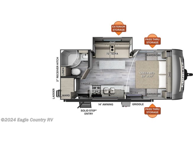 2024 Forest River Rockwood Mini Lite 2109S - New Travel Trailer For Sale by Eagle Country RV in Eagle River, Wisconsin