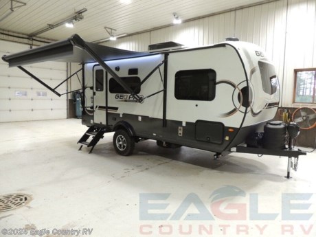 Options Include: An Extra 200w Solar Panel and a Slide Topper. This Unit is Now In Stock and Ready to Camp! Financing and Home Delivery are Available. Call for Details!&lt;br&gt; &lt;br&gt; &lt;h3&gt;2024 Forest River Rockwood Geo Pro G19FBS&lt;/h3&gt;&lt;strong&gt;Rockwood Geo Pro Travel Trailers&lt;/strong&gt;&lt;p&gt;YOUR IDEAL FLOOR PLAN, PERFECTLY SIZED. Our Geo pro travel trailers are everything you want and need in a camping experience in a package that is easily towable. Bigger off road tires with a great standard solar package allow you to take these to places you never deemed possible. For select models, an optional power package unlocks a realm of boundless potential, awaiting your every aspiration.&lt;/p&gt;&lt;p&gt;The Rockwood Geo Pro 19FBS is a rear entry couples coach with a small slide that offers so much great space. The large bathroom is one of the best features of this small couples coach. The 72&amp;#8221; pull-out sofa also makes for a great bed for guests, children or pets. At 20&amp;#8217; and light weight, you will not be able to get more walk around footage than this great couples coach.&lt;/p&gt;&lt;p&gt;&lt;strong&gt;Features may include:&lt;/strong&gt;&lt;/p&gt;&lt;strong&gt;Exterior&lt;/strong&gt;&lt;ul&gt;&lt;li&gt;Magnetic Baggage Door Catches&lt;/li&gt;&lt;/ul&gt;&lt;ul&gt;&lt;li&gt;Outside Griddle with LP Hookup&lt;/li&gt;&lt;/ul&gt;&lt;ul&gt;&lt;li&gt;2- 20 lbs LP Tanks&lt;/li&gt;&lt;/ul&gt;&lt;ul&gt;&lt;li&gt;Ground Solar Prep&lt;/li&gt;&lt;/ul&gt;&lt;ul&gt;&lt;li&gt;Polished Alloy Wheels&lt;/li&gt;&lt;/ul&gt;&lt;ul&gt;&lt;li&gt;Tinted Bonded Frameless Windows&lt;/li&gt;&lt;/ul&gt;&lt;ul&gt;&lt;li&gt;Laminated Clay with Alloy Band Fiberglass Sidewalls&lt;/li&gt;&lt;/ul&gt;&lt;ul&gt;&lt;li&gt;200W Roof Solar Panel with 1800W Inverter&lt;/li&gt;&lt;/ul&gt;&lt;ul&gt;&lt;li&gt;Outside Spray Port&lt;/li&gt;&lt;/ul&gt;&lt;ul&gt;&lt;li&gt;AIR 360+ OMNIDIRECTIONAL ANTENNA / WITH WIFI PREP (N/A 12S)&lt;/li&gt;&lt;/ul&gt;&lt;ul&gt;&lt;li&gt;Truss Stabilizer Jack&lt;/li&gt;&lt;/ul&gt;&lt;ul&gt;&lt;li&gt;Fold Out Entry Steps&lt;/li&gt;&lt;/ul&gt;&lt;ul&gt;&lt;li&gt;Roof Ladder&lt;/li&gt;&lt;/ul&gt;&lt;ul&gt;&lt;li&gt;Front Windshield&lt;/li&gt;&lt;/ul&gt;&lt;ul&gt;&lt;li&gt;Outside Speaker&lt;/li&gt;&lt;/ul&gt;&lt;ul&gt;&lt;li&gt;Power Awning&lt;/li&gt;&lt;/ul&gt;&lt;ul&gt;&lt;li&gt;Heated Holding Tanks&lt;/li&gt;&lt;/ul&gt;&lt;ul&gt;&lt;li&gt;2&quot; Hitch Receiver&lt;/li&gt;&lt;/ul&gt;&lt;strong&gt;Interior&lt;/strong&gt;&lt;ul&gt;&lt;li&gt;Roller Shades&lt;/li&gt;&lt;/ul&gt;&lt;ul&gt;&lt;li&gt;20,000 BTU Furnace&lt;/li&gt;&lt;/ul&gt;&lt;ul&gt;&lt;li&gt;12V Smart Entertainment TV w/stereo&lt;/li&gt;&lt;/ul&gt; http://www.eaglecountryrv.com/--xInventoryDetail?id=14379848