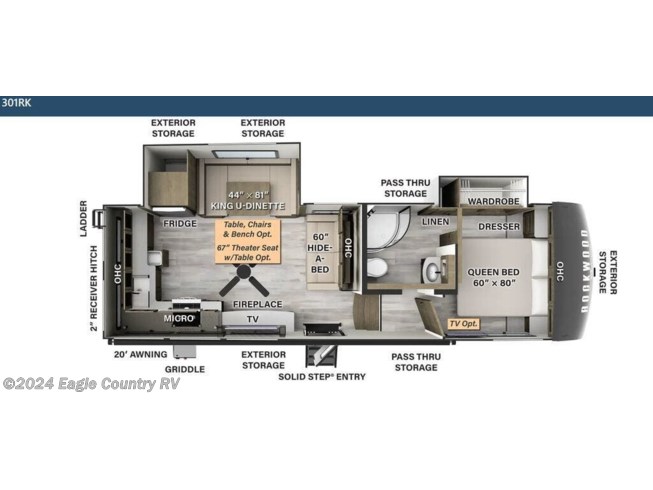 2024 Forest River Rockwood Signature 301RK - New Fifth Wheel For Sale by Eagle Country RV in Eagle River, Wisconsin
