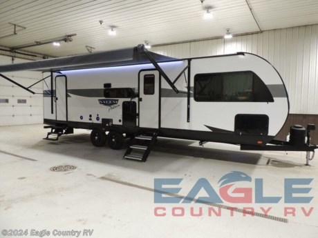 Options Include: Spare Tire &amp;amp; Carrier, Outside Shower, and the Best In Class Value Package. Financing and Home Delivery are Available. Call for Details.&lt;br&gt; &lt;br&gt; &lt;h3&gt;2024 Forest River Salem 26DBUD&lt;/h3&gt;&lt;strong&gt;Salem Travel Trailers&lt;/strong&gt;&lt;p&gt;Years of memories is the expectation in a Salem RV. We understand that families come in many different sizes which is why we offer functional floorplans to meet your needs.&lt;/p&gt;&lt;p&gt;The 26DBUD is the perfect family travel trailer, with double bunks at one end and a queen bedroom at the other. You also get a fireplace (heater), full kitchen with glass-fronted cabinetry and large pantry, a U-dinette, and the customizable Versa-Lounge with Stow N Go Storage.&lt;/p&gt;&lt;p&gt;&lt;strong&gt;Features may include:&lt;/strong&gt;&lt;/p&gt;&lt;ul&gt;&lt;li&gt;Exterior Speakers&lt;/li&gt;&lt;/ul&gt;&lt;ul&gt;&lt;li&gt;Window Valance Package&lt;/li&gt;&lt;/ul&gt;&lt;ul&gt;&lt;li&gt;12&quot; x 48&quot; Bedroom Room Window&lt;/li&gt;&lt;/ul&gt;&lt;ul&gt;&lt;li&gt;Huge 48&quot; x 12&quot; Kitchen Window&lt;/li&gt;&lt;/ul&gt;&lt;ul&gt;&lt;li&gt;30&quot; x 22&quot; Egress Window Rear Wall on Double over Double Bunk Model&lt;/li&gt;&lt;/ul&gt;&lt;ul&gt;&lt;li&gt;Fitted Sheet in Bedroom w/ Evergreen Mattress&lt;/li&gt;&lt;/ul&gt;&lt;ul&gt;&lt;li&gt;Arcadia Series Soft Shower Door (Most Models)&lt;/li&gt;&lt;/ul&gt;&lt;ul&gt;&lt;li&gt;7-Way Plug Holder&lt;/li&gt;&lt;/ul&gt;&lt;ul&gt;&lt;li&gt;Shower w/ Surround (Size Varies by Model)&lt;/li&gt;&lt;/ul&gt;&lt;ul&gt;&lt;li&gt;Slide-Out Awning Prep&lt;/li&gt;&lt;/ul&gt;&lt;ul&gt;&lt;li&gt;Tablet Compatible USB Ports in Bedroom and Bunks&lt;/li&gt;&lt;/ul&gt;&lt;ul&gt;&lt;li&gt;Grey &quot;Teddy Bear&quot; Bunk Mattress&lt;/li&gt;&lt;/ul&gt;&lt;ul&gt;&lt;li&gt;30 Amp Service w/ 13.5K BTU A/C&lt;/li&gt;&lt;/ul&gt;&lt;ul&gt;&lt;li&gt;Standard Cable/Sat Ready&lt;/li&gt;&lt;/ul&gt;&lt;ul&gt;&lt;li&gt;Microwave&lt;/li&gt;&lt;/ul&gt;&lt;ul&gt;&lt;li&gt;6 Gal. Gas/Elec DSI&lt;/li&gt;&lt;/ul&gt;&lt;ul&gt;&lt;li&gt;3 Burner Cook Top&lt;/li&gt;&lt;/ul&gt;&lt;ul&gt;&lt;li&gt;Pass Thru Storage&lt;/li&gt;&lt;/ul&gt;&lt;ul&gt;&lt;li&gt;Diamond Plate Rock Guard&lt;/li&gt;&lt;/ul&gt;&lt;ul&gt;&lt;li&gt;KING OmniGo HD Television Antenna Prepped for: KING WiFi Range Extender, KING LTE Cell Booster and KING Satellite Antennas&lt;/li&gt;&lt;/ul&gt;&lt;ul&gt;&lt;li&gt;Water Heater By-Pass&lt;/li&gt;&lt;/ul&gt;&lt;ul&gt;&lt;li&gt;Central Switch Command Center&lt;/li&gt;&lt;/ul&gt;&lt;ul&gt;&lt;li&gt;Cable/Antenna Hookup on Door Side&lt;/li&gt;&lt;/ul&gt;&lt;ul&gt;&lt;li&gt;Flush Mount Water Heater Cover&lt;/li&gt;&lt;/ul&gt;&lt;ul&gt;&lt;li&gt;11 Cu. Ft. Frost Free Double Door 12-Volt Refrigeator&lt;/li&gt;&lt;/ul&gt;&lt;ul&gt;&lt;li&gt;Concrete Seal w/ Stretch Hex Backsplash (Kitchen)&lt;/li&gt;&lt;/ul&gt;&lt;ul&gt;&lt;li&gt;24x40 Shower w/ Surround &amp;amp; Arcadia Door IPO Tub (Select Models)&lt;/li&gt;&lt;/ul&gt;&lt;ul&gt;&lt;li&gt;Light Switch in Bedroom, Bunkroom, &amp;amp; Living Room&lt;/li&gt;&lt;/ul&gt;&lt;ul&gt;&lt;li&gt;MORryde&amp;#8482; StepAbove Triple Step (Main Door Only)&lt;/li&gt;&lt;/ul&gt;&lt;ul&gt;&lt;li&gt;30x20 Door Side Baggage Door w/ Smooth Fiberglass for Dry Erase Board Capability&lt;/li&gt;&lt;/ul&gt;&lt;ul&gt;&lt;li&gt;Slab Door on Bed Riser w/ Removable Netted Laundry Bag&lt;/li&gt;&lt;/ul&gt;&lt;ul&gt;&lt;li&gt;LED Strip Lighting Under Entertainment Center&lt;/li&gt;&lt;/ul&gt;&lt;ul&gt;&lt;li&gt;Chalk Board Bottom Side of Flip-Up Bunks (Select Models)&lt;/li&gt;&lt;/ul&gt;&lt;ul&gt;&lt;li&gt;Skylight Over Shower&lt;/li&gt;&lt;/ul&gt;&lt;ul&gt;&lt;li&gt;Residential Inspired Bathroom Vanity&lt;/li&gt;&lt;/ul&gt;&lt;ul&gt;&lt;li&gt;Dimmer Light Switch for Living Area Main Lights&lt;/li&gt;&lt;/ul&gt; http://www.eaglecountryrv.com/--xInventoryDetail?id=14890235