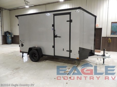 6X12 (12+2) ALL-ALUMINUM ENCLOSED &lt;br&gt; &lt;br&gt; Brand New Trailer Arrived at Eagle Country RV (dodge store) in Eagle River, WI.&lt;br&gt;Features include:&lt;br&gt;-6X12+2&#39; All Aluminum Enclosed&lt;br&gt;-3500# Spring Axle&lt;br&gt;-Windstar Silver&lt;br&gt;-UTV Package with Extra 12&quot; height&lt;br&gt;-84&quot; Interior Height &lt;br&gt;-79.75&quot; Rear Door Opening&lt;br&gt;-Drymax Wood Interior&lt;br&gt;-LED Lights&lt;br&gt;-4, 5,000 LB D Rings Installed&lt;br&gt;-Rear Fold Down Stabilizer Jacks&lt;br&gt;-Black Out Package&lt;br&gt;-Rear Spoiler W/LED Load Lights&lt;br&gt;-Seamless Roof&lt;br&gt;-GVWR 2990 LBS&lt;br&gt;-Curb Weight 1050 LBS&lt;br&gt;-3 Year Limited Structural Warranty http://www.eaglecountryrv.com/--xInventoryDetail?id=15039722