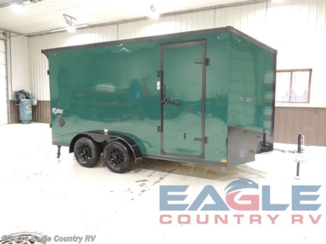 7X14 (14+2.5&#39;) ALL-ALUMINUM ENCLOSED, 84&quot; HEIGHT OPTIONS INCLUDE: UTB PACKAGE, BLACK-OUT PACKAGE, AND A REAR FLARE&lt;br&gt; &lt;br&gt; Brand New Arrival At Eagle Country RV (dodge store) In Eagle River, WI&lt;br&gt;7x14+2.5&#39; Aluminum Enclosed TA Trailer&lt;br&gt;Features Include:&lt;br&gt;-Black-Out Package W/Cargo Green&lt;br&gt;-UTV Package W/Extra 12&quot; Height &lt;br&gt;-LED Lights&lt;br&gt;-4, 5,000 LB D Rings Installed&lt;br&gt;-Rear Fold Down Stabilizer Jacks&lt;br&gt;-Rear Door Opening 79.75&quot;&lt;br&gt;-Rear Flare W/LED Loading Lights&lt;br&gt;-GVWR 6,990 LBS&lt;br&gt;-Curb Weight 1,990 LBS&lt;br&gt;Stop Down At Eagle Country RV And Check Out This Beautiful Trailer! Give Us a call at 715-479-4726 http://www.eaglecountryrv.com/--xInventoryDetail?id=15039743