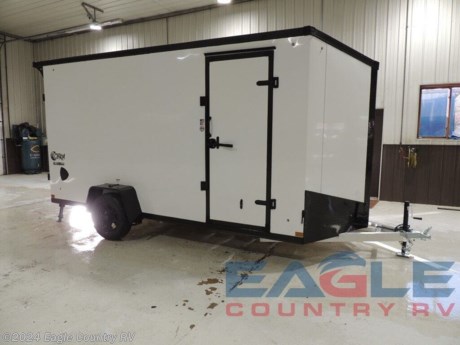 6X14 (14+2) Aluminum Enclosed&lt;br&gt; &lt;br&gt; Brand New Arrival At Eagle Country RV (dodge store) In Eagle River WI.&lt;br&gt;2025 6X14+2&#39; Aluminum Enclosed SA Trailer. Features Include:&lt;br&gt;-Black Out Package W/White&lt;br&gt;-UTV Package W/Extra 12&quot; Height&lt;br&gt;-LED Lights&lt;br&gt;-4, 5,000 LB D Rings Installed&lt;br&gt;-Rear Fold Down Stabilizer Jacks&lt;br&gt;-Rear Door Opening 79.75&quot;&lt;br&gt;-Rear Flare&lt;br&gt;-GVWR 2,990&lt;br&gt;-Curb Weight 1,110 LBS&lt;br&gt;3-Year Limited Structural Warranty&lt;br&gt;Stop In and See Us At Eagle Country RV Or Give Us A Call At 715-479-4726 http://www.eaglecountryrv.com/--xInventoryDetail?id=15095382