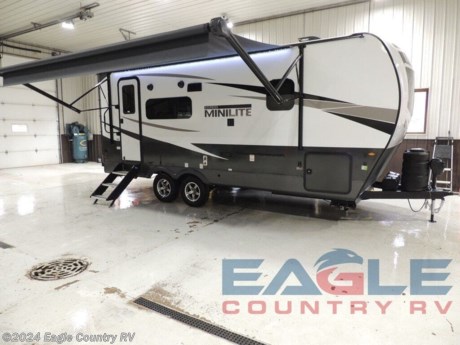 Options Include: Power Stabilizer Jacks, Extra 200w Solar Panel, Slide Topper and Extra Maxxair Vent Fan. Financing and Home Delivery are Available. Call for Details!&lt;br&gt; &lt;br&gt; &lt;h3&gt;2024 Forest River Rockwood Mini Lite 2205S&lt;/h3&gt;&lt;strong&gt;Rockwood Mini Lite Travel Trailers&lt;/strong&gt;&lt;p&gt;NO LONGER DO YOU NEED A LARGE TRUCK TO TOW A TRAILER. If your primary concerns are size and weight when it comes to towing, our ingeniously crafted Mini Lite models present a range of adaptable floor plans, delivering an unexpected abundance of comfort and amenities &amp;#8212; all impeccably suited to the towing capacity of a diverse array of vehicles. Additionally, certain models offer the option of a power package, extending a realm of endless possibilities for you to explore.&lt;/p&gt;&lt;p&gt;&lt;strong&gt;Features may include:&lt;/strong&gt;&lt;/p&gt;&lt;strong&gt;Exterior&lt;/strong&gt;&lt;ul&gt;&lt;li&gt;Power Awning w/ Adjustable Rain Dump &amp;amp; LED Lighting&lt;/li&gt;&lt;/ul&gt;&lt;ul&gt;&lt;li&gt;Tinted Frameless Windows&lt;/li&gt;&lt;/ul&gt;&lt;ul&gt;&lt;li&gt;Magnetic Compartment Door Catches&lt;/li&gt;&lt;/ul&gt;&lt;ul&gt;&lt;li&gt;Exterior Battery Disconnect Switch&lt;/li&gt;&lt;/ul&gt;&lt;ul&gt;&lt;li&gt;Cable &amp;amp; Satellite Hookup&lt;/li&gt;&lt;/ul&gt;&lt;ul&gt;&lt;li&gt;Side Solar Prep&lt;/li&gt;&lt;/ul&gt;&lt;ul&gt;&lt;li&gt;Outside Griddle w/ LP Hook Up&lt;/li&gt;&lt;/ul&gt;&lt;ul&gt;&lt;li&gt;Friction Hinge Entrance Door with Window Shade &amp;amp; ScreenShot Screen Door&lt;/li&gt;&lt;/ul&gt;&lt;ul&gt;&lt;li&gt;Large, Foldable Grab Handles (All Entrance Doors)&lt;/li&gt;&lt;/ul&gt;&lt;ul&gt;&lt;li&gt;Outside Antifreeze Station&lt;/li&gt;&lt;/ul&gt;&lt;ul&gt;&lt;li&gt;Black Tank Flush&lt;/li&gt;&lt;/ul&gt;&lt;ul&gt;&lt;li&gt;360 Siphon Vent Cap On All Black Tanks&lt;/li&gt;&lt;/ul&gt;&lt;ul&gt;&lt;li&gt;Solid Entry, Strut Assist Fold Out Entry Steps&lt;/li&gt;&lt;/ul&gt;&lt;ul&gt;&lt;li&gt;Power Tongue Jack&lt;/li&gt;&lt;/ul&gt;&lt;ul&gt;&lt;li&gt;Outside Speakers&lt;/li&gt;&lt;/ul&gt;&lt;ul&gt;&lt;li&gt;Keyed Alike Locks&lt;/li&gt;&lt;/ul&gt;&lt;ul&gt;&lt;li&gt;Rear Ladder&lt;/li&gt;&lt;/ul&gt;&lt;ul&gt;&lt;li&gt;Two 30lb Gas Bottles w/ Molded Bottle Cover&lt;/li&gt;&lt;/ul&gt;&lt;ul&gt;&lt;li&gt;Molded Fiberglass Front Cap w/ Automotive Windshield&lt;/li&gt;&lt;/ul&gt;&lt;ul&gt;&lt;li&gt;4 Frame Mounted Manual Stabilizer Jacks&lt;/li&gt;&lt;/ul&gt;&lt;ul&gt;&lt;li&gt;2&quot; Accessory Hitch&lt;/li&gt;&lt;/ul&gt;&lt;ul&gt;&lt;li&gt;15,000 BTU A/C&lt;/li&gt;&lt;/ul&gt;&lt;ul&gt;&lt;li&gt;Laminated Clay with Alloy Band Fiberglass Sidewalls&lt;/li&gt;&lt;/ul&gt;&lt;ul&gt;&lt;li&gt;200W Roof Solar Panel with 1800W Inverter&lt;/li&gt;&lt;/ul&gt;&lt;ul&gt;&lt;li&gt;Outside Spray Port&lt;/li&gt;&lt;/ul&gt;&lt;ul&gt;&lt;li&gt;AIR 360+ OMNIDIRECTIONAL ANTENNA / WITH WIFI PREP&lt;/li&gt;&lt;/ul&gt;&lt;strong&gt;Interior&lt;/strong&gt;&lt;ul&gt;&lt;li&gt;Screwed &amp;amp; Glued, Solid Wood Cabinet Doors &amp;amp; Drawers With Hidden Hinges, Metal Drawer Glides &amp;amp; Residential Hardware&lt;/li&gt;&lt;/ul&gt;&lt;ul&gt;&lt;li&gt;Carbon Monoxide Detector&lt;/li&gt;&lt;/ul&gt;&lt;ul&gt;&lt;li&gt;Interior 12V Outlet&lt;/li&gt;&lt;/ul&gt;&lt;ul&gt;&lt;li&gt;Monitor Panel Switch Station with OneControl App&lt;/li&gt;&lt;/ul&gt;&lt;ul&gt;&lt;li&gt;55 AMP Converter with Charger&lt;/li&gt;&lt;/ul&gt;&lt;ul&gt;&lt;li&gt;Ceiling LED 12V Interior Lighting&lt;/li&gt;&lt;/ul&gt;&lt;ul&gt;&lt;li&gt;Showermiser Water Saving System&lt;/li&gt;&lt;/ul&gt;&lt;ul&gt;&lt;li&gt;Bathroom Skylight&lt;/li&gt;&lt;/ul&gt;&lt;ul&gt;&lt;li&gt;Water Heater By-Pass Kit&lt;/li&gt;&lt;/ul&gt;&lt;ul&gt;&lt;li&gt;Foot Flush Toilets&lt;/li&gt;&lt;/ul&gt;&lt;ul&gt;&lt;li&gt;Maxxair Ventilation Fan &amp;amp; Cover&lt;/li&gt;&lt;/ul&gt;&lt;ul&gt;&lt;li&gt;Quick Recovery Water Heater w/ Interior Gas/Electric Switches&lt;/li&gt;&lt;/ul&gt;&lt;ul&gt;&lt;li&gt;20K BTU Furnace on 2104S/2109S &amp;amp; 35K BTU on all others&lt;/li&gt;&lt;/ul&gt;&lt;ul&gt;&lt;li&gt;Night Roller Shades&lt;/li&gt;&lt;/ul&gt;&lt;ul&gt;&lt;li&gt;15,000 BTU Ducted Air Conditioner&lt;/li&gt;&lt;/ul&gt;&lt;ul&gt;&lt;li&gt;Hybrid Woven Flooring In Slide Outs&lt;/li&gt;&lt;/ul&gt;&lt;ul&gt;&lt;li&gt;Sedona Wood Cabinetry&lt;/li&gt;&lt;/ul&gt;&lt;ul&gt;&lt;li&gt;12V Smart Entertainment TV w/stereo&lt;/li&gt;&lt;/ul&gt;&lt;ul&gt;&lt;li&gt;Three Burner High Output Gas Range with Flush Mount Glass Top Cover&lt;/li&gt;&lt;/ul&gt;&lt;ul&gt;&lt;li&gt;21&quot; Gas Oven&lt;/li&gt;&lt;/ul&gt;&lt;ul&gt;&lt;li&gt;Microwave Oven&lt;/li&gt;&lt;/ul&gt;&lt;ul&gt;&lt;li&gt;12V Refrigerator&lt;/li&gt;&lt;/ul&gt;&lt;ul&gt;&lt;li&gt;Sink Covers&lt;/li&gt;&lt;/ul&gt;&lt;ul&gt;&lt;li&gt;Solid Surface Kitchen Countertops&lt;/li&gt;&lt;/ul&gt;&lt;ul&gt;&lt;li&gt;Water Filter Supplied&lt;/li&gt;&lt;/ul&gt;&lt;ul&gt;&lt;li&gt;Under Mount Single Bowl Kitchen Sink w/ Residential Style Faucet&lt;/li&gt;&lt;/ul&gt;&lt;ul&gt;&lt;li&gt;Showermiser Water Saving System&lt;/li&gt;&lt;/ul&gt;&lt;ul&gt;&lt;li&gt;Bathroom Skylight&lt;/li&gt;&lt;/ul&gt;&lt;ul&gt;&lt;li&gt;Water Heater By-Pass Kit&lt;/li&gt;&lt;/ul&gt;&lt;ul&gt;&lt;li&gt;Foot Flush Toilets&lt;/li&gt;&lt;/ul&gt;&lt;ul&gt;&lt;li&gt;Maxxair Ventilation Fan &amp;amp; Cover&lt;/li&gt;&lt;/ul&gt; http://www.eaglecountryrv.com/--xInventoryDetail?id=15302226