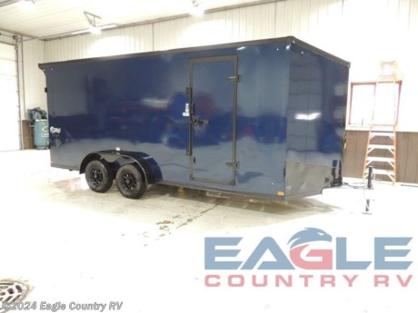 7X18 (18+2.5) TA ALUMINUM ENCLOSED&lt;br&gt; &lt;br&gt; UTV PACKAGE, BLACK OUT PACKAGE, REAR FLARE, 3500# TORSION TANDEM AXLE UPGRADE http://www.eaglecountryrv.com/--xInventoryDetail?id=15412853