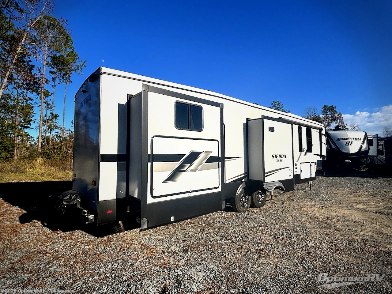 2023 Forest River Sierra Luxury 384QBOK - Used Fifth Wheel For Sale by Optimum RV - Tallahassee in Tallahassee, Florida features Slideout, Awning