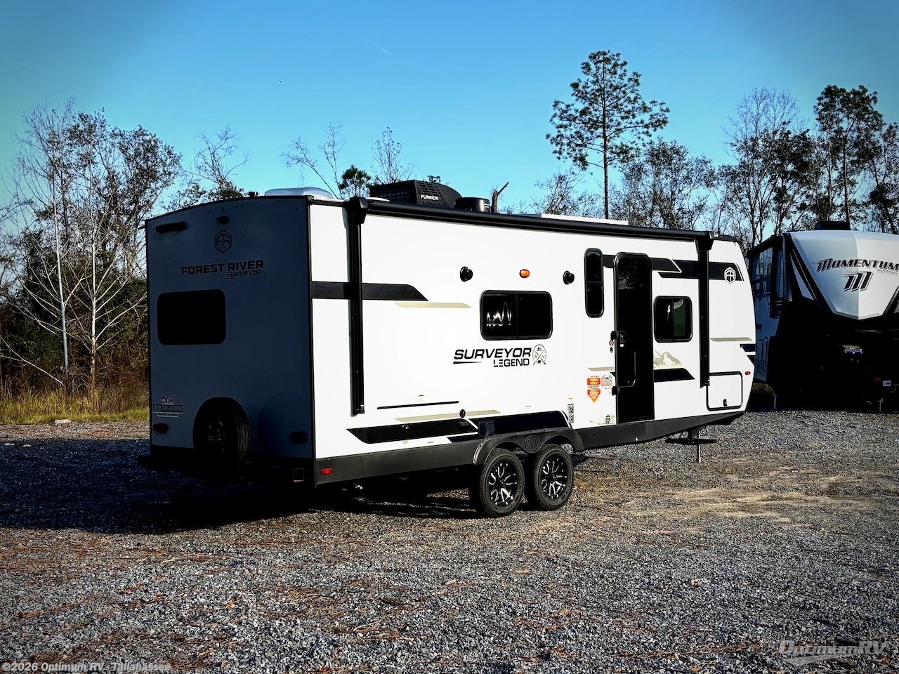 2025 Forest River Surveyor Legend 204MKLE - New Travel Trailer For Sale by Optimum RV - Tallahassee in Tallahassee, Florida features Awning, Slideout