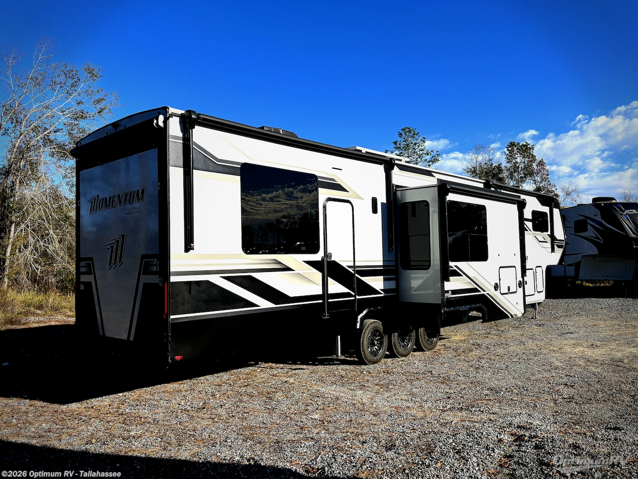 2025 Grand Design Momentum M-Class 414M - New Fifth Wheel For Sale by Optimum RV - Tallahassee in Tallahassee, Florida features Awning, Slideout