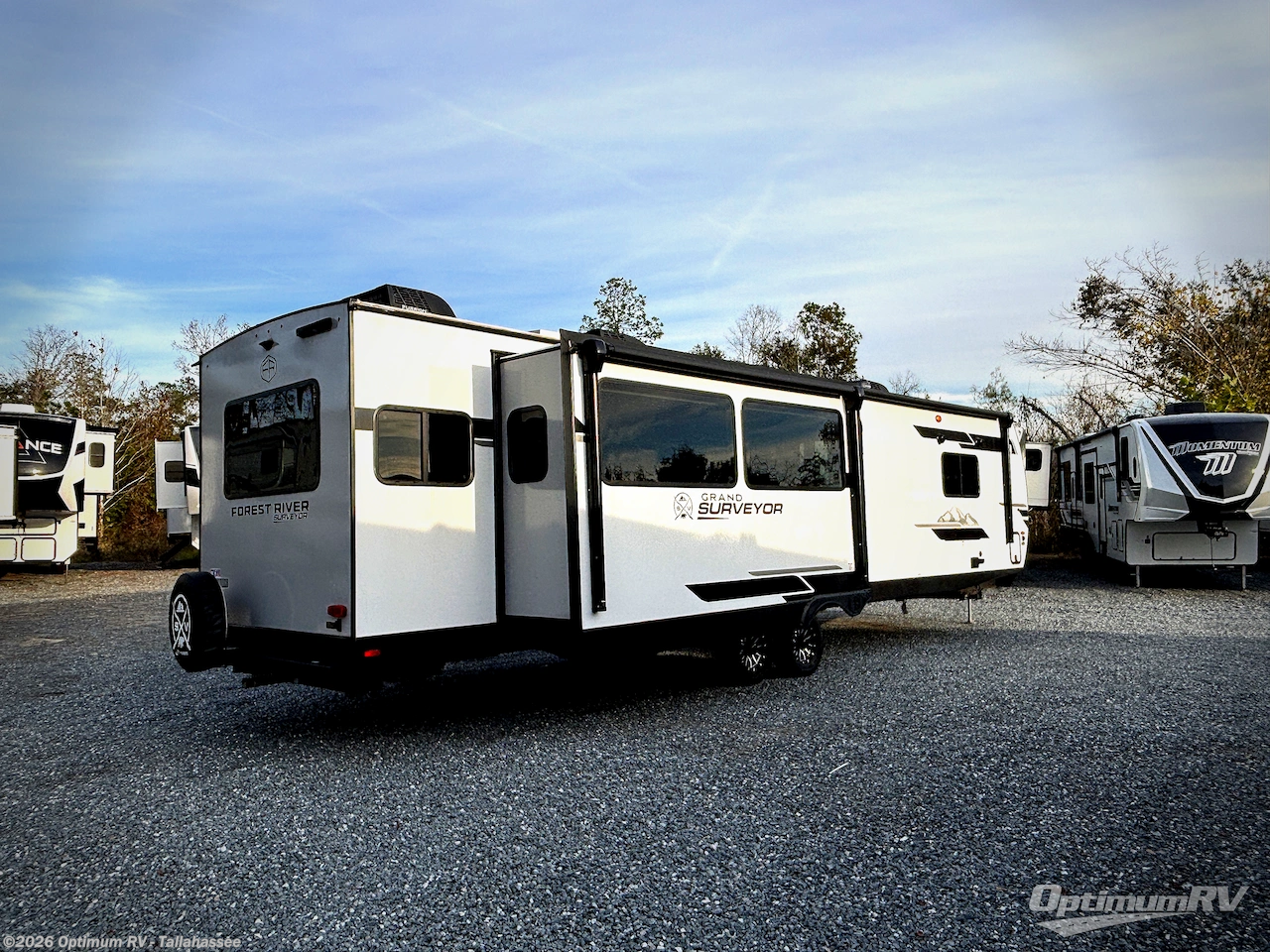 2025 Forest River Grand Surveyor 305RLBS - New Travel Trailer For Sale by Optimum RV - Tallahassee in Tallahassee, Florida features Awning, Slideout