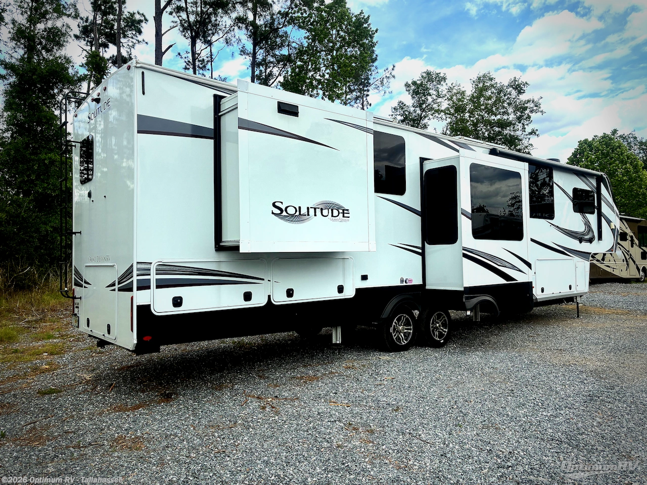2023 Grand Design Solitude 390RK - Used Fifth Wheel For Sale by Optimum RV - Tallahassee in Tallahassee, Florida features Awning, Slideout