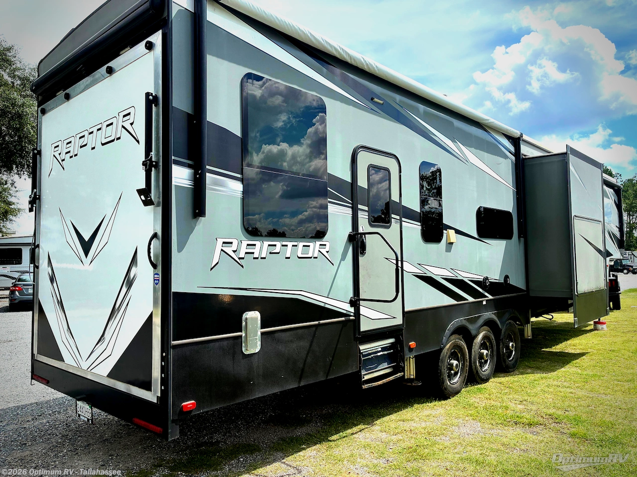 2020 Keystone Raptor 423 - Used Fifth Wheel For Sale by Optimum RV - Tallahassee in Tallahassee, Florida features Awning, Slideout