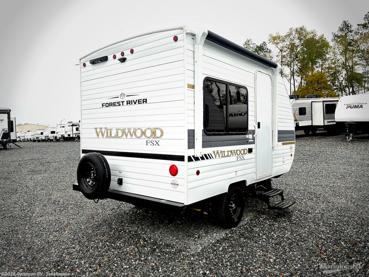 2026 Forest River Wildwood FSX 135ICE - New Travel Trailer For Sale by Optimum RV - Tallahassee in Tallahassee, Florida features Awning