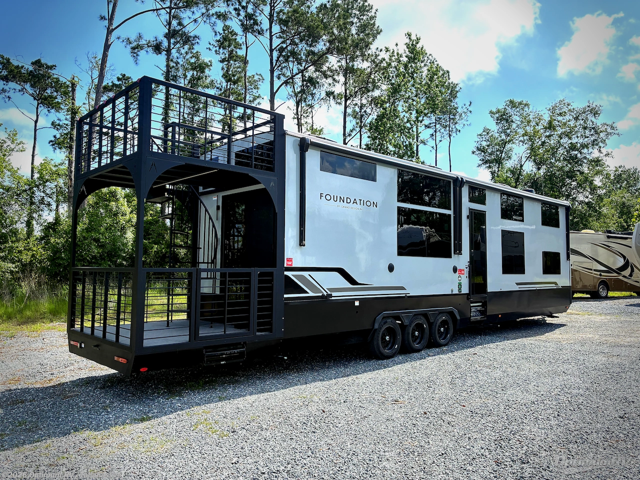 2026 Grand Design Foundation 42GD - New Destination Trailer For Sale by Optimum RV - Tallahassee in Tallahassee, Florida features Slideout, Awning