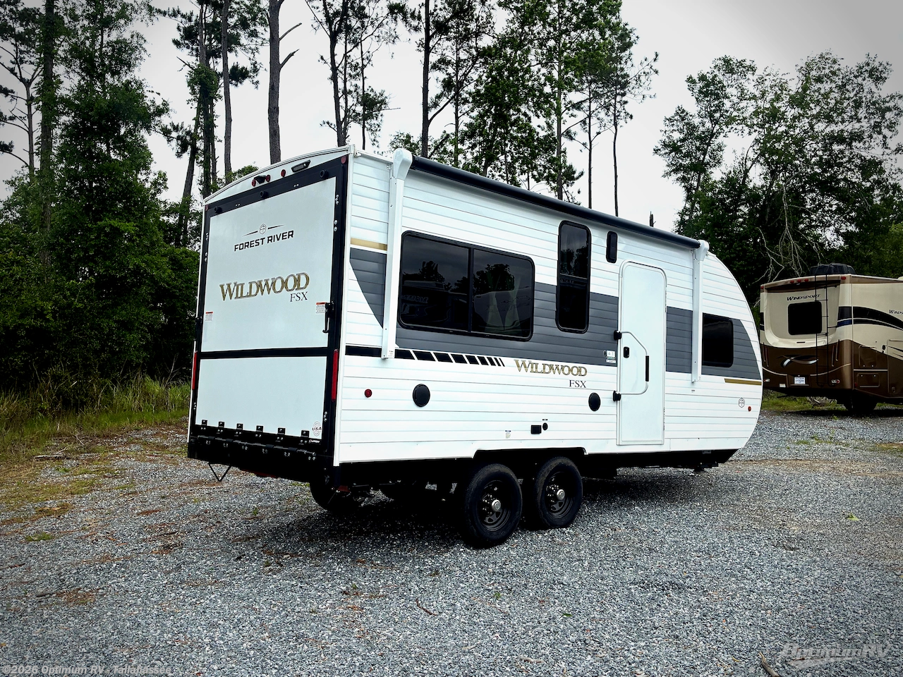 2026 Forest River Wildwood FSX 189RTK - New Travel Trailer For Sale by Optimum RV - Tallahassee in Tallahassee, Florida features Awning