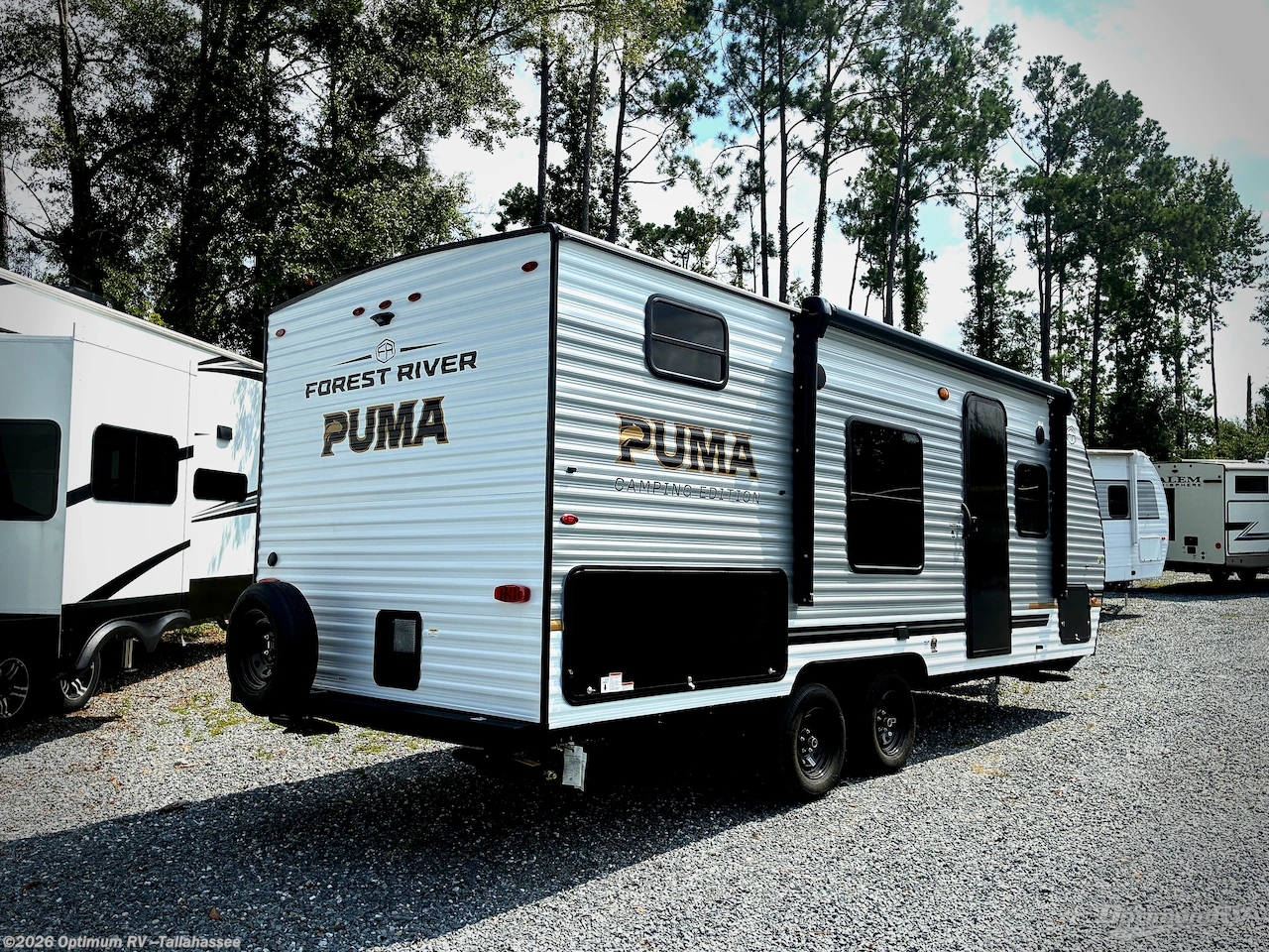 2027 Forest River Puma Camping Edition 20BHCE - New Travel Trailer For Sale by Optimum RV - Tallahassee in Tallahassee, Florida features Awning