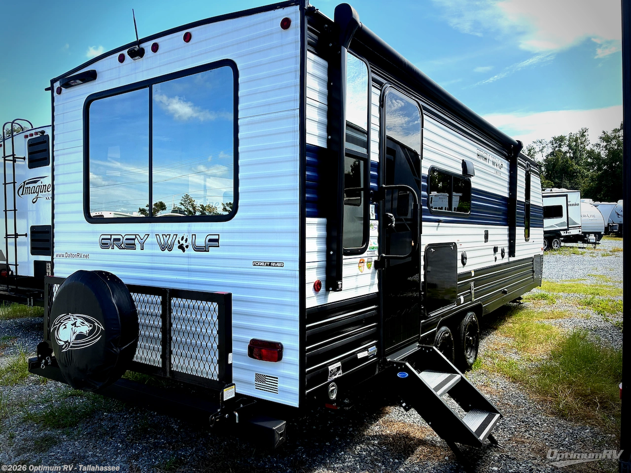 2024 Forest River Cherokee Grey Wolf 23MK - Used Travel Trailer For Sale by Optimum RV - Tallahassee in Tallahassee, Florida features Awning, Slideout
