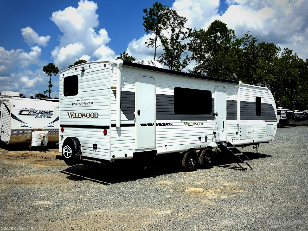 2027 Forest River Wildwood 26DBHD - New Travel Trailer For Sale by Optimum RV - Tallahassee in Tallahassee, Florida features Awning, Slideout
