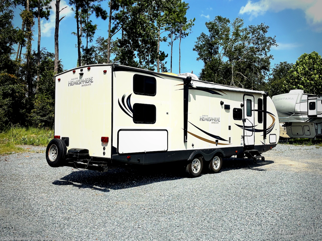 2017 Forest River Salem Hemisphere Hyper-Lyte 29BHHL - Used Travel Trailer For Sale by Optimum RV - Tallahassee in Tallahassee, Florida features Slideout, Awning