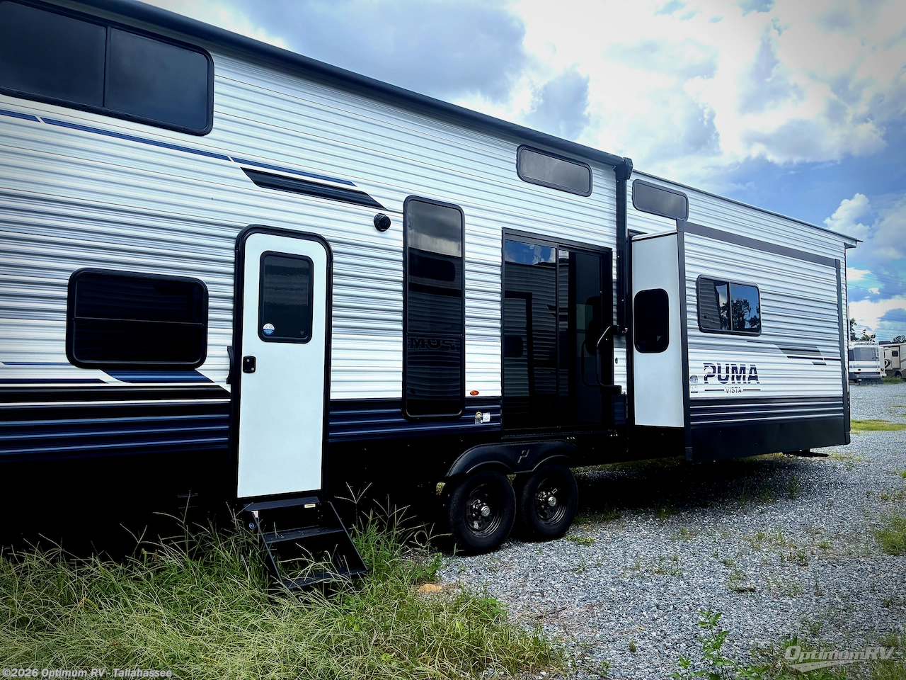 2027 Forest River Puma Vista 403LFT - New Destination Trailer For Sale by Optimum RV - Tallahassee in Tallahassee, Florida features Slideout, Awning