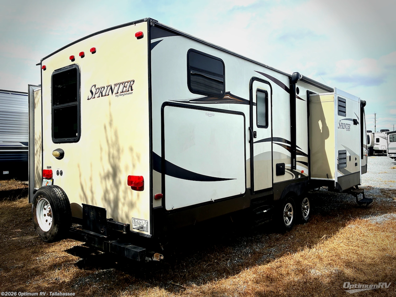 2013 Keystone Sprinter 316BIK - Used Travel Trailer For Sale by Optimum RV - Tallahassee in Tallahassee, Florida features Slideout