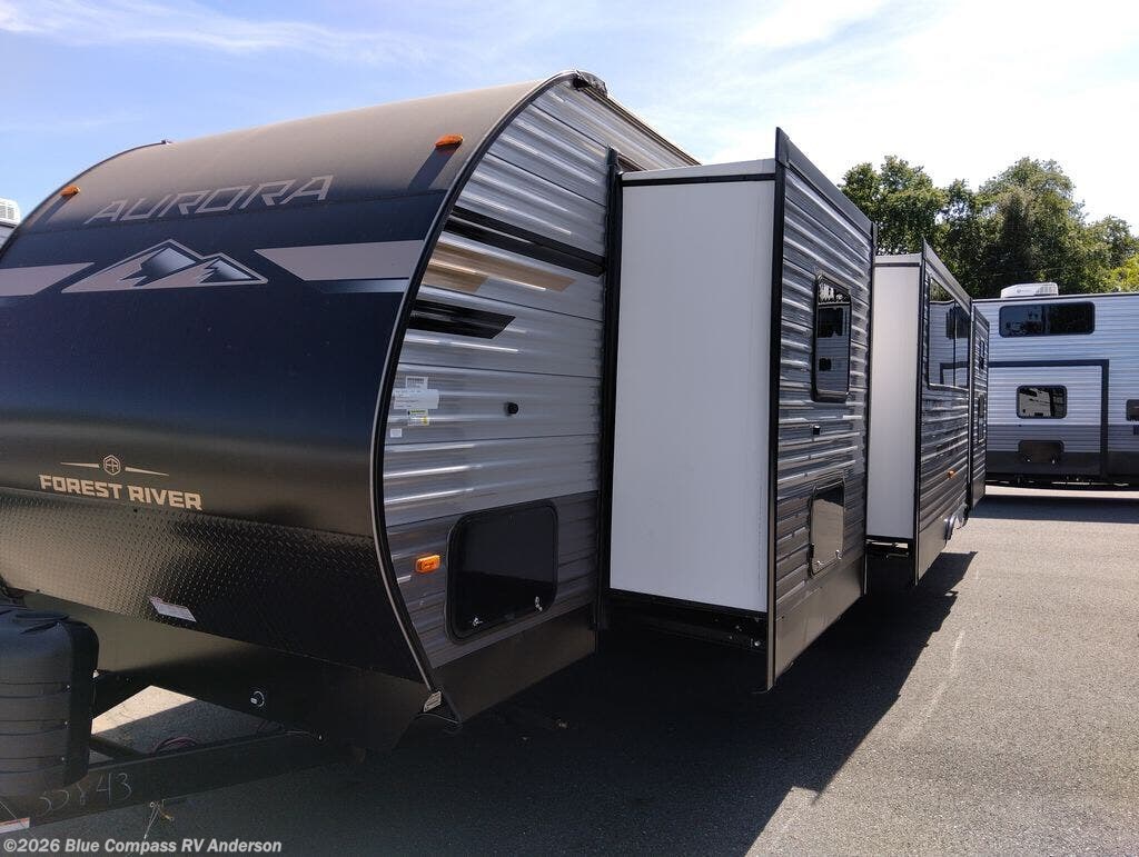 New 2026 Forest River Aurora 34BHTS (2 Queen Beds) available in Anderson, California