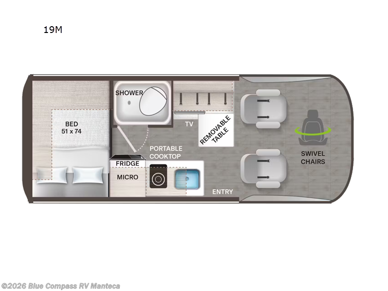 2026 Thor Motor Coach Sanctuary 19M - New Class B For Sale by Blue Compass RV Manteca in Manteca, California