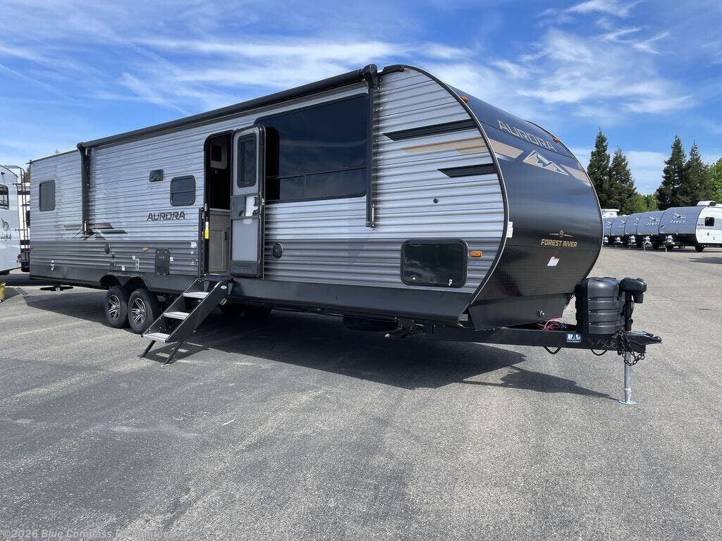 New 2026 Forest River Aurora 34BHTS (2 Queen Beds) available in Manteca, California