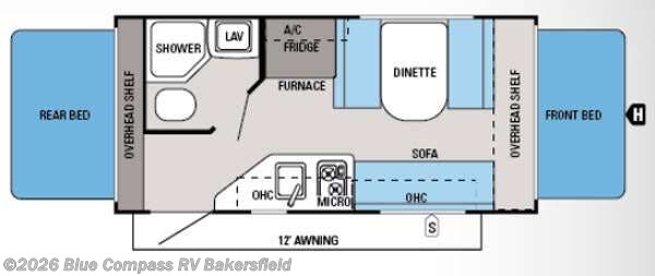 2014 Jayco Jay Feather SLX 16XRB - Used Travel Trailer For Sale by Blue Compass RV Bakersfield in Bakersfield, California