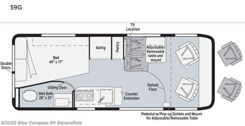 2022 Winnebago Travato 59G - Used Class B For Sale by Blue Compass RV Bakersfield in Bakersfield, California