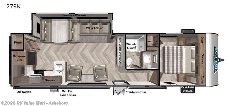 2021 Forest River Salem 27RK - Used Travel Trailer For Sale by RV Value Mart - Asheboro in Franklinville, North Carolina features Slideout