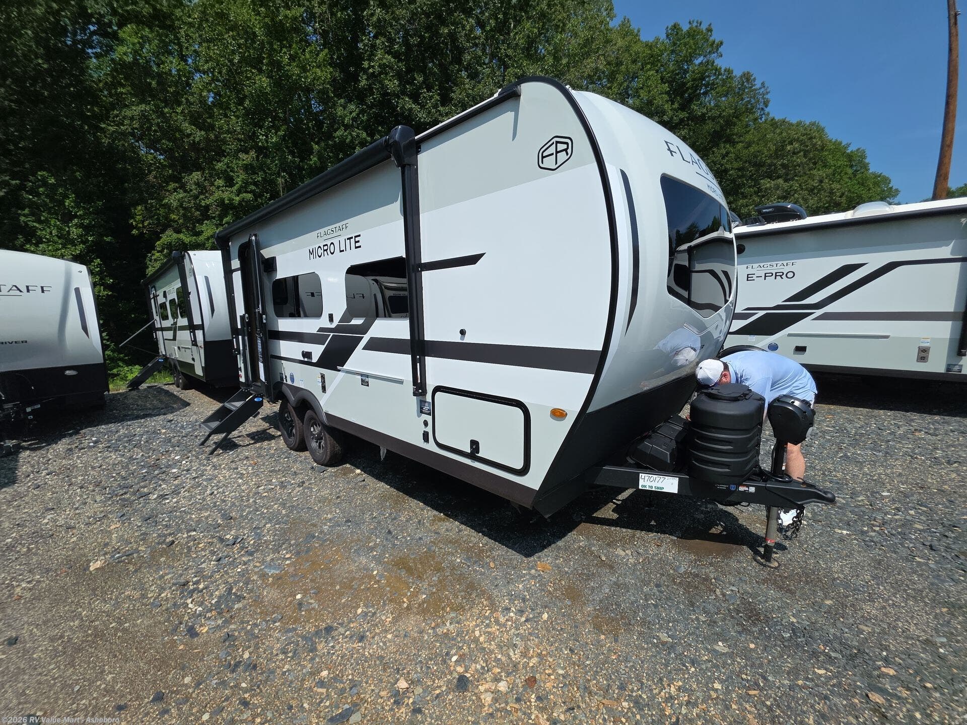2027 Flagstaff Micro Lite 21FBRS by Forest River from RV Value Mart - Asheboro in Franklinville, North Carolina
