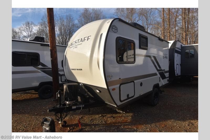 2026 Forest River Flagstaff E-Pro E13LE - New Travel Trailer For Sale by RV Value Mart - Asheboro in Franklinville, North Carolina