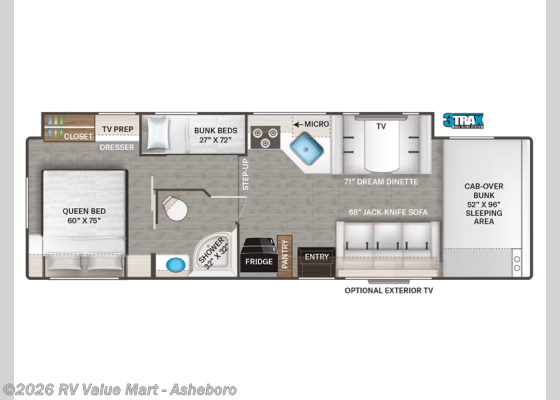 2026 Thor Four Winds 31E - Used Class C For Sale by RV Value Mart - Asheboro in Franklinville, North Carolina