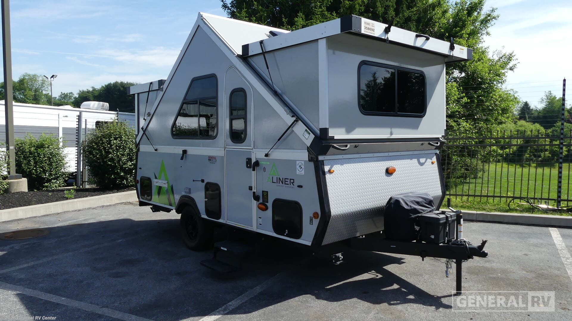 2024 Expedition Rear Sofa by Aliner from General RV Center in West Chester, Pennsylvania