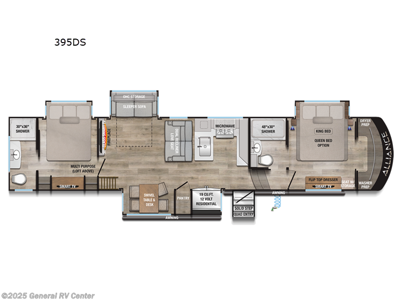 2025 Alliance RV Paradigm 395DS RV for Sale in Fort Pierce, FL 34982