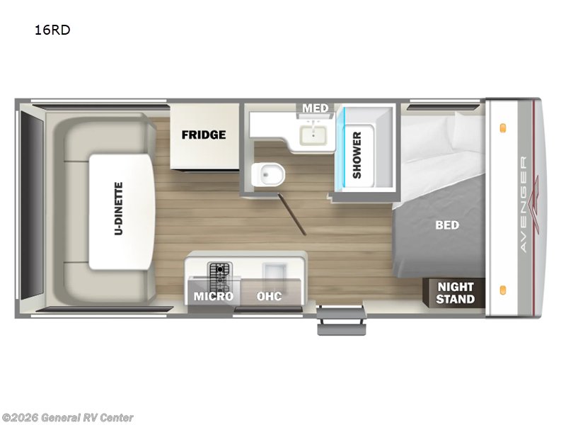 2025 Prime Time Avenger LT 16RD RV for Sale in Fort Pierce, FL 34982