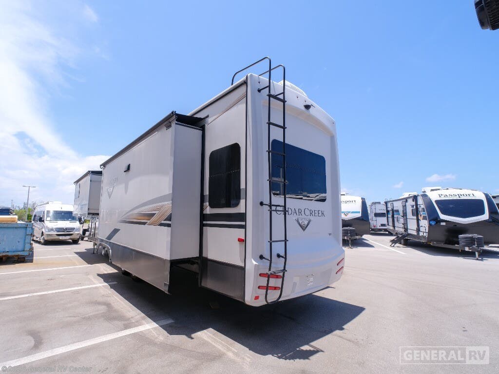 Used 2022 Forest River Cedar Creek CHAMPAGNE 38EBS available in Fort Pierce, Florida