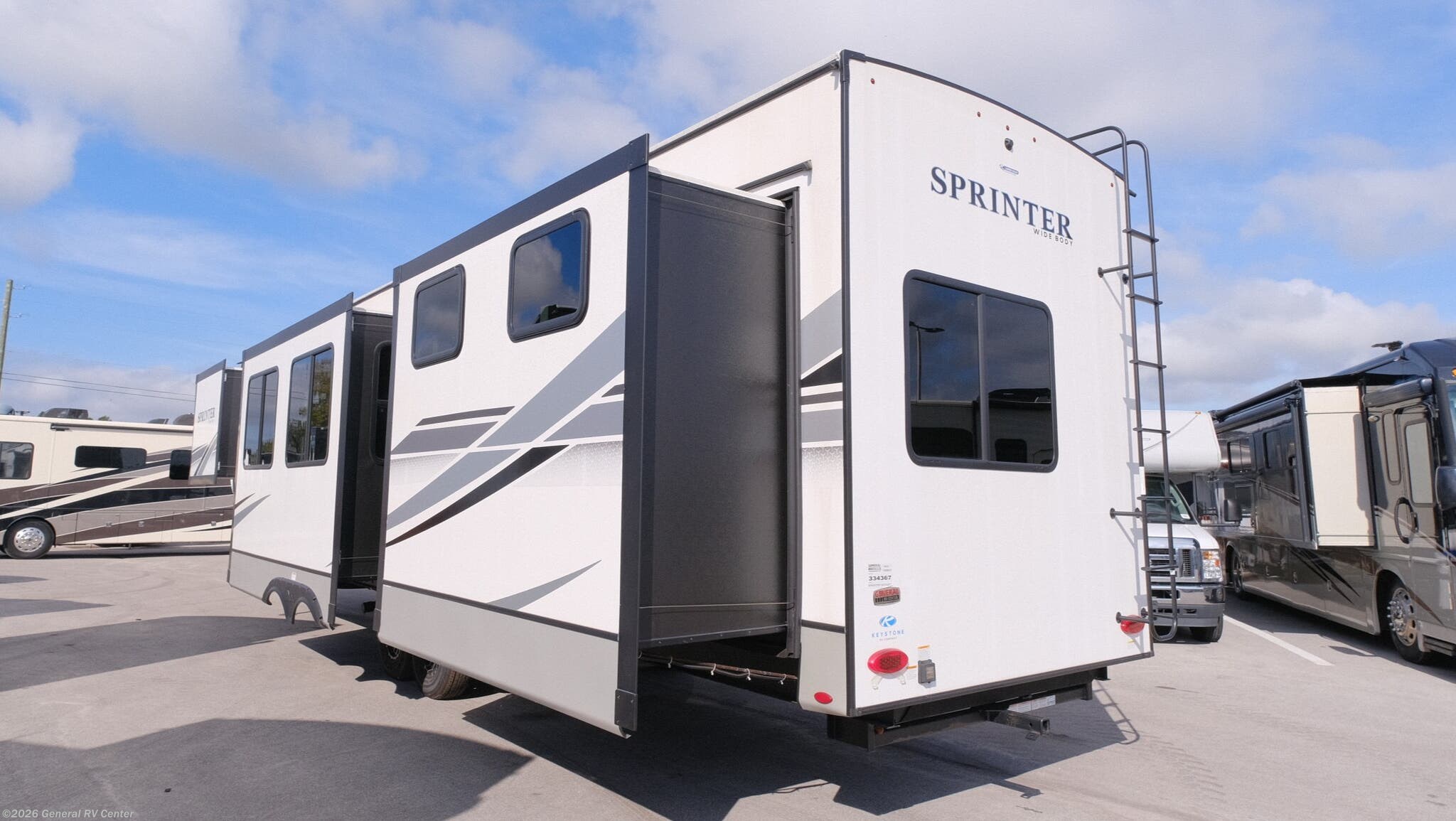 2025 Sprinter 3810QBS by Keystone from General RV Center in Fort Pierce, Florida