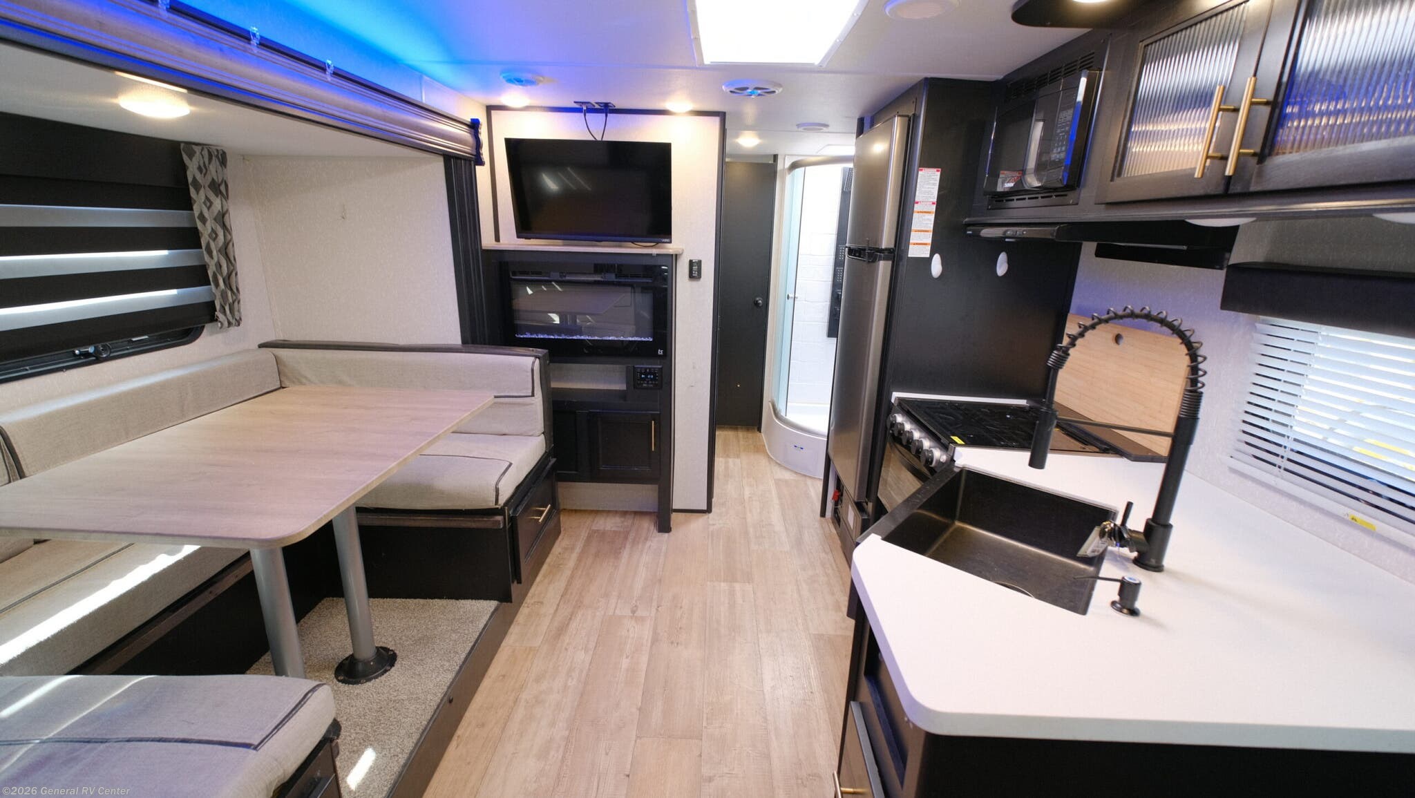 Used 2022 Forest River Cherokee Grey Wolf Black Label 23MKBL available in Fort Pierce, Florida