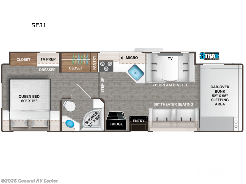 2025 Thor Motor Coach Pasadena SE31 - New Class C For Sale by General RV Center in Fort Pierce, Florida