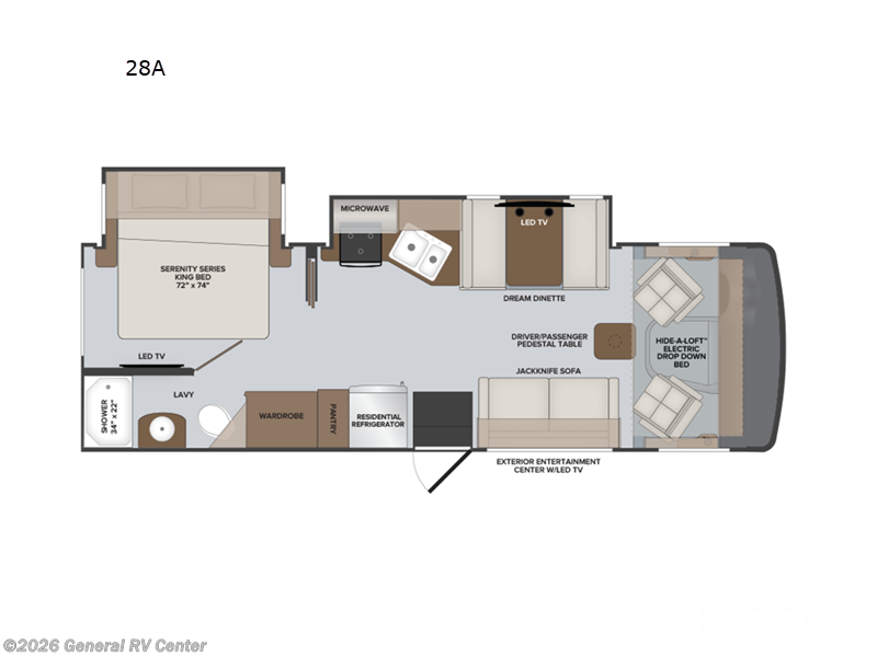 2026 Holiday Rambler Admiral 28A - New Class A For Sale by General RV Center in Fort Pierce, Florida