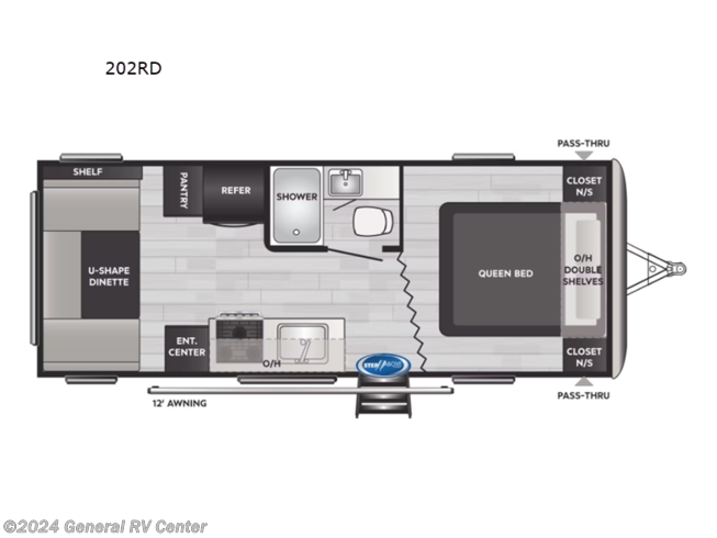 2023 Keystone Springdale 202RD - New Travel Trailer For Sale by General RV Center in  Fort Myers, Florida