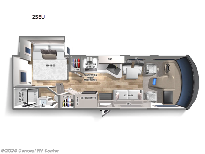 2024 Coachmen Euro 25EU - New Class A For Sale by General RV Center in  Fort Myers, Florida